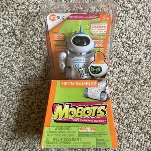 NEW Mobots Voice Changing Sidekick Robot Toy Hexbug Ramblez Ages 3+